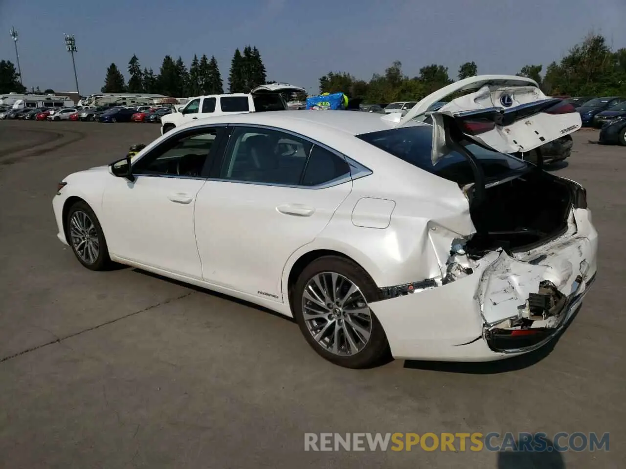 2 Photograph of a damaged car 58ADA1C1XMU003905 LEXUS ES300 2021