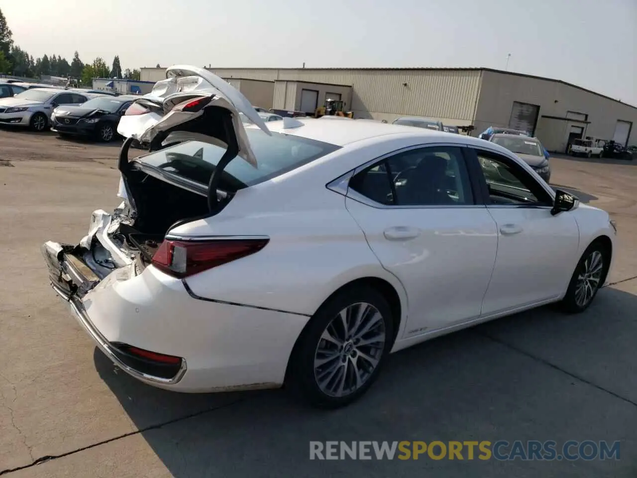 3 Photograph of a damaged car 58ADA1C1XMU003905 LEXUS ES300 2021