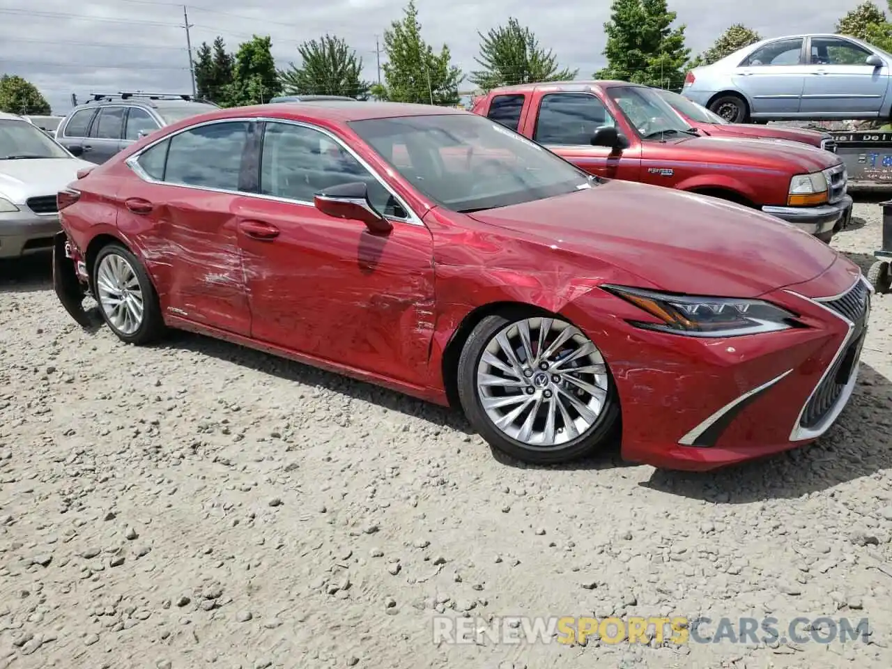 9 Photograph of a damaged car 58AEA1C11MU005692 LEXUS ES300 2021