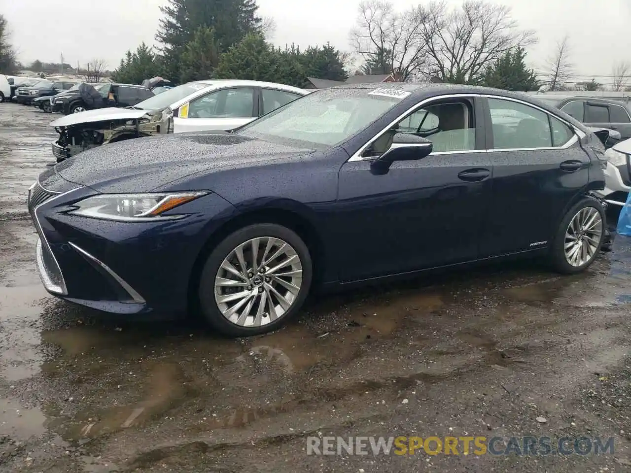 1 Photograph of a damaged car 58AEA1C17MU007687 LEXUS ES300 2021