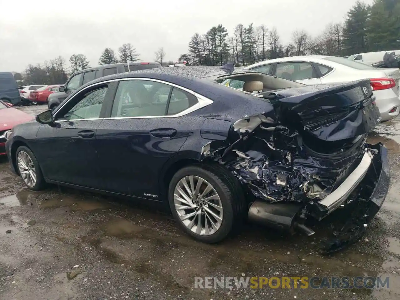 2 Photograph of a damaged car 58AEA1C17MU007687 LEXUS ES300 2021