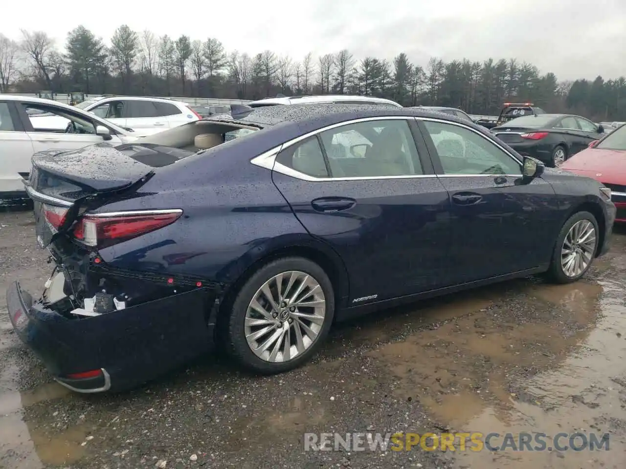 3 Photograph of a damaged car 58AEA1C17MU007687 LEXUS ES300 2021