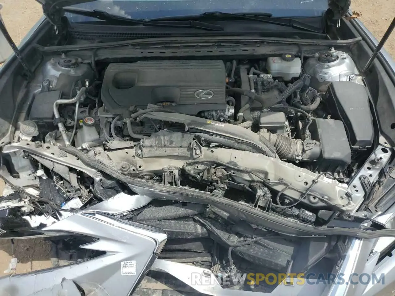 11 Photograph of a damaged car 58AB21B15NU013524 LEXUS ES300 2022