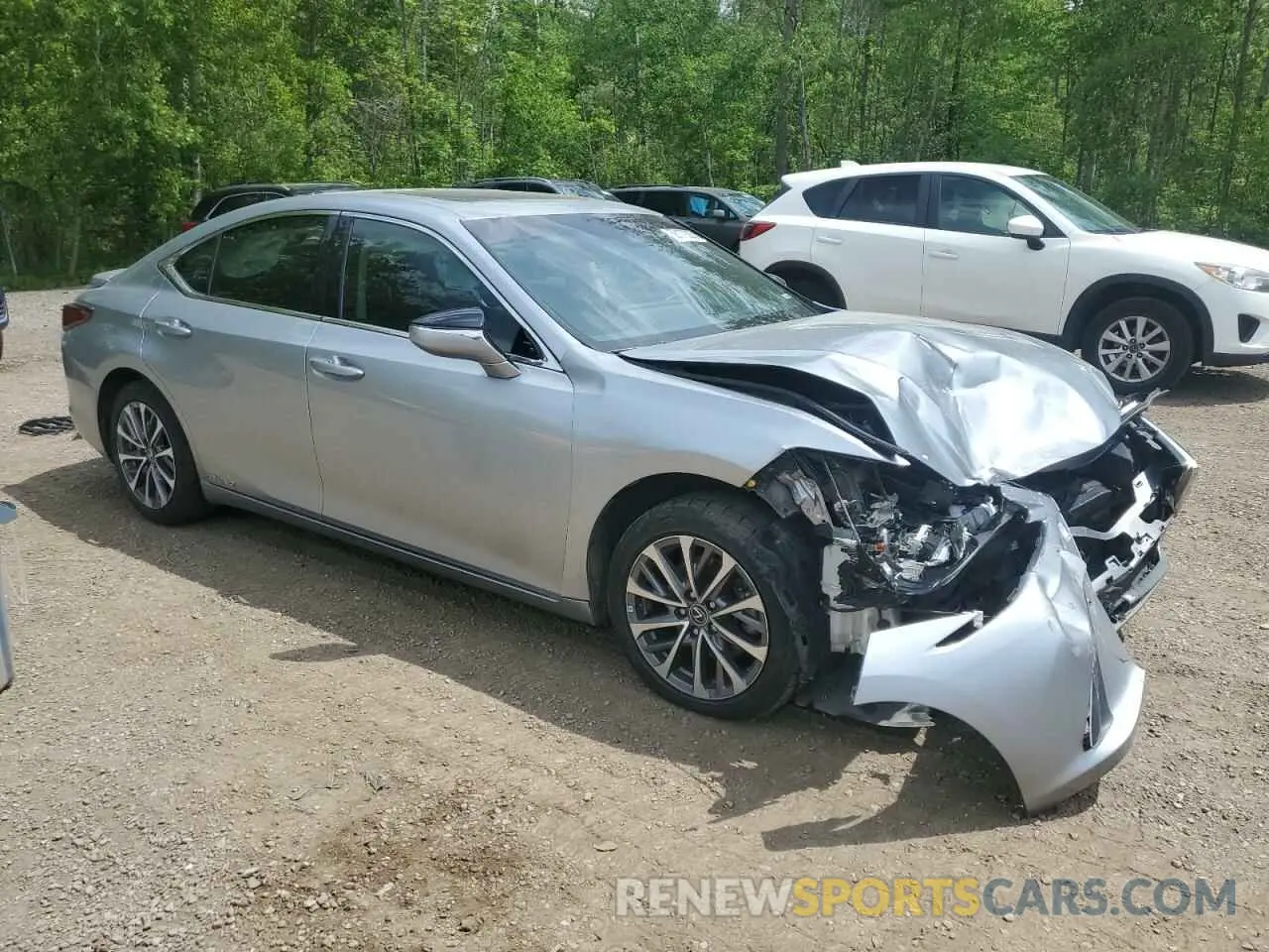 4 Photograph of a damaged car 58AB21B15NU013524 LEXUS ES300 2022