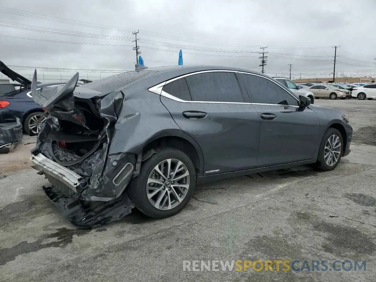 3 Photograph of a damaged car 58ACA1C1XNU020944 LEXUS ES300 2022