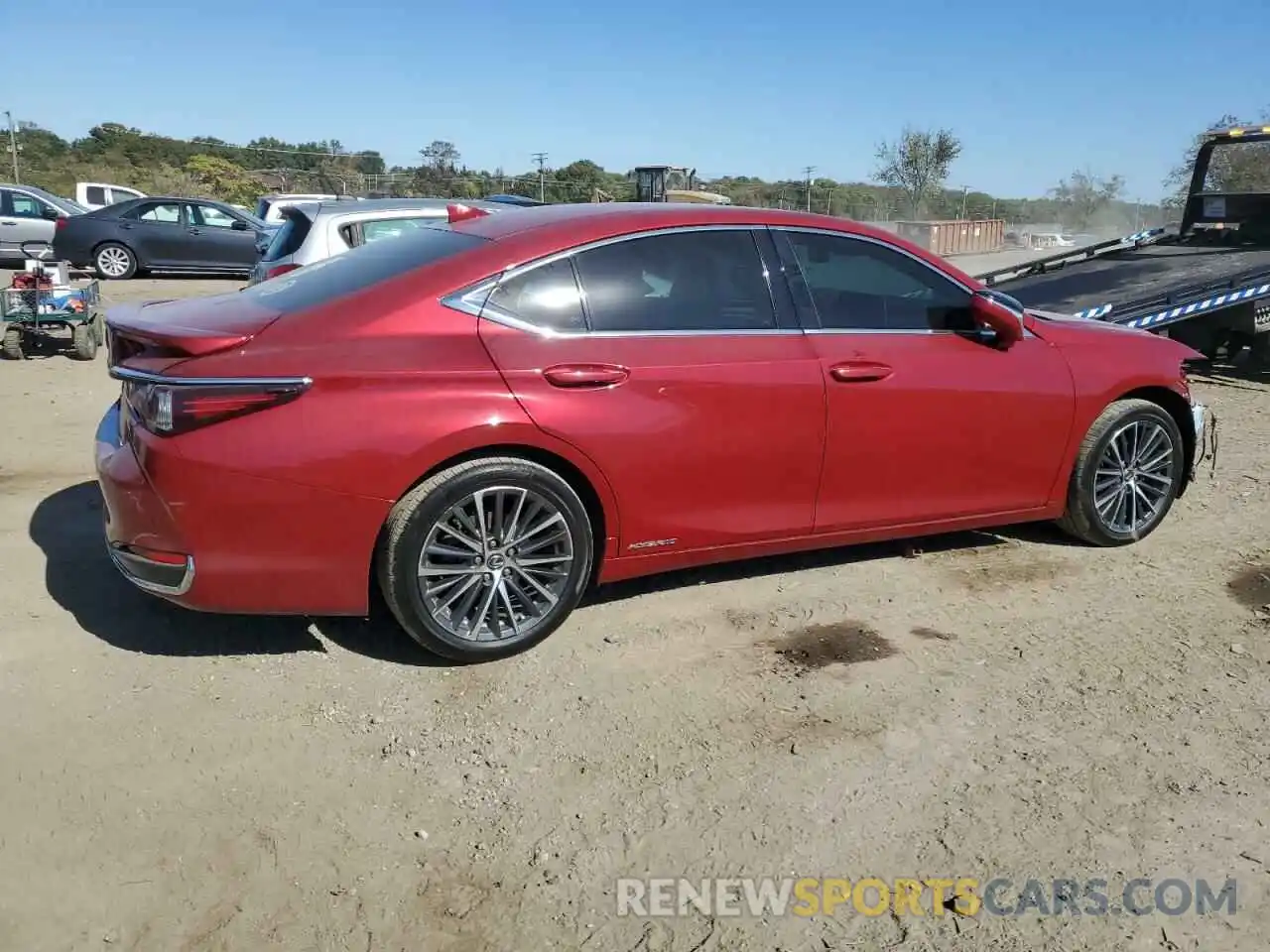 3 Photograph of a damaged car 58ADA1C16NU018578 LEXUS ES300 2022