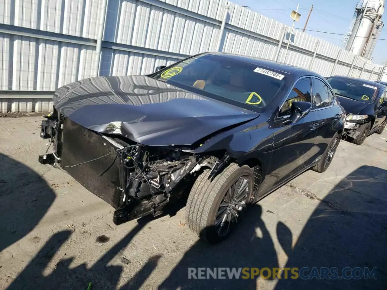 1 Photograph of a damaged car 58ADA1C16NU020959 LEXUS ES300 2022