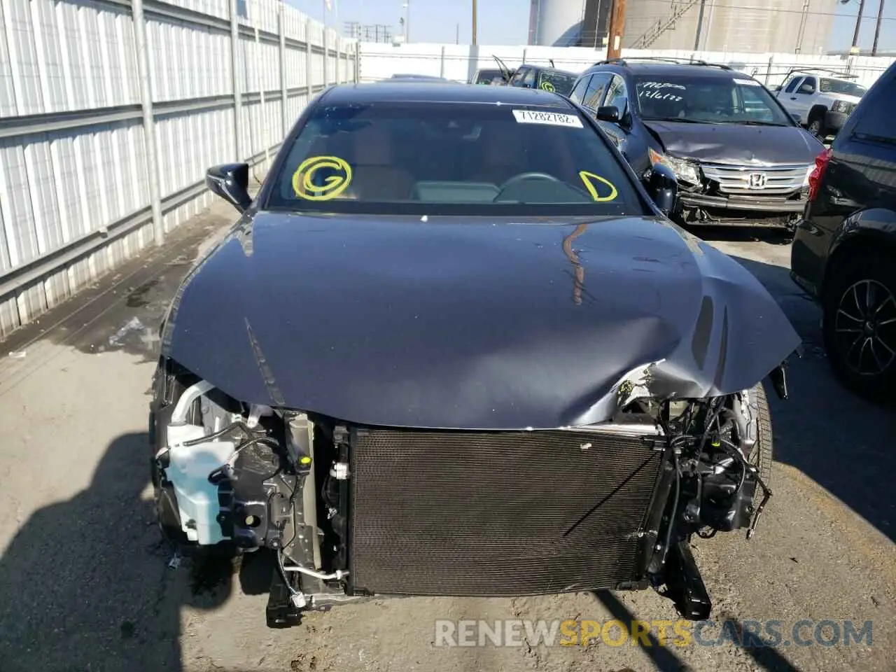 5 Photograph of a damaged car 58ADA1C16NU020959 LEXUS ES300 2022