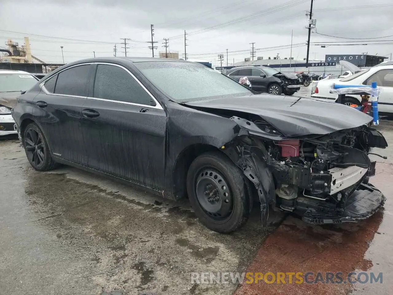4 Photograph of a damaged car 58ADA1C19NU021166 LEXUS ES300 2022