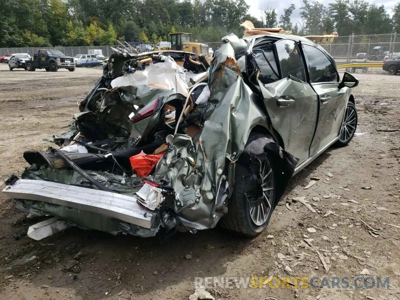 4 Photograph of a damaged car 58ADA1C1XNU022455 LEXUS ES300 2022