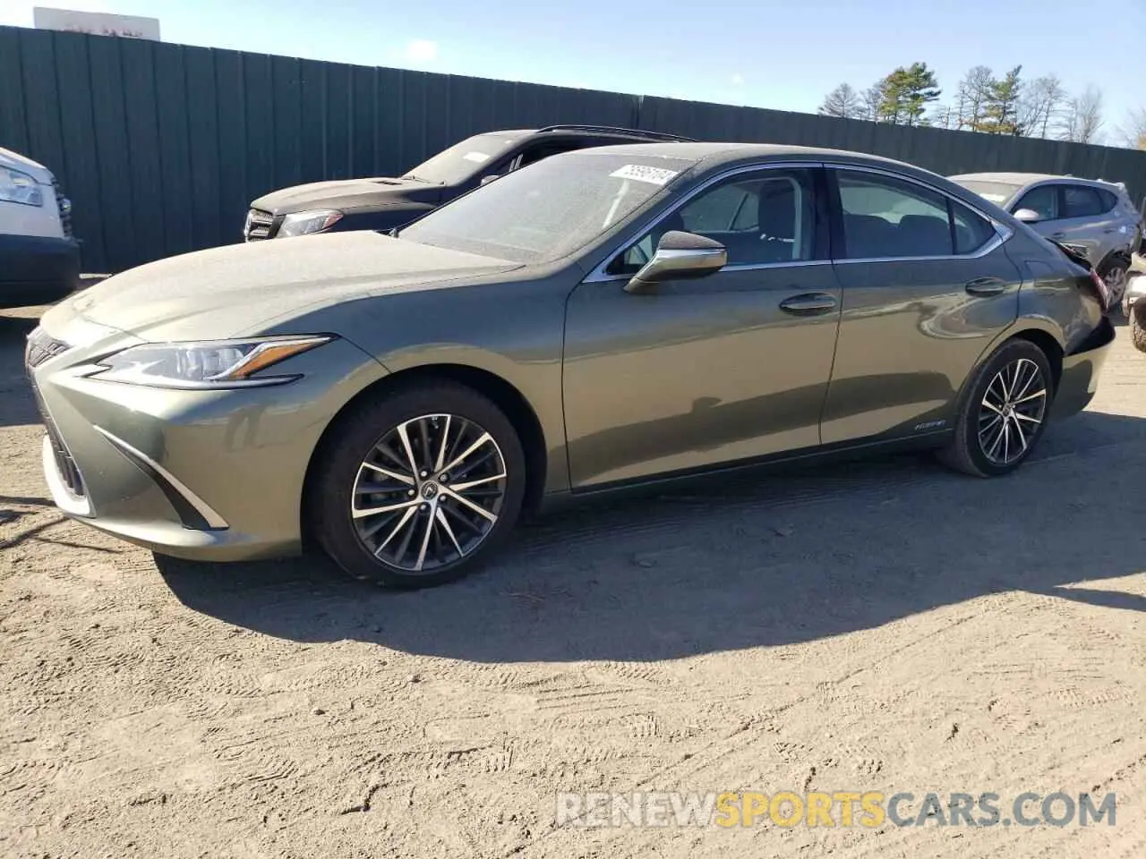 1 Photograph of a damaged car 58ADA1C1XNU023492 LEXUS ES300 2022