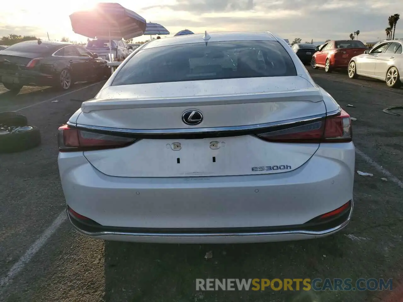 6 Photograph of a damaged car 58AEA1C11NU018217 LEXUS ES300 2022