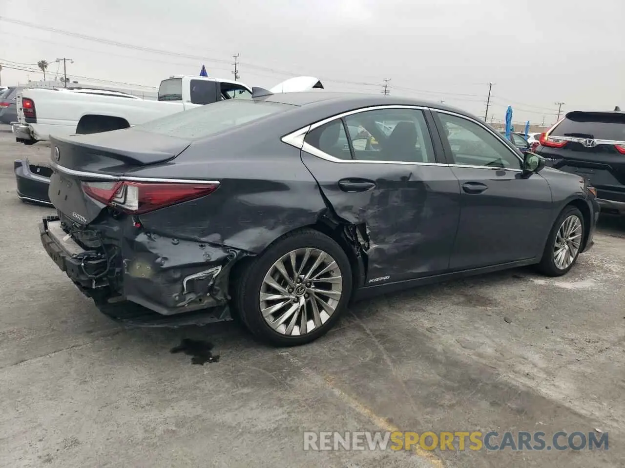 3 Photograph of a damaged car 58AEA1C15NU018933 LEXUS ES300 2022