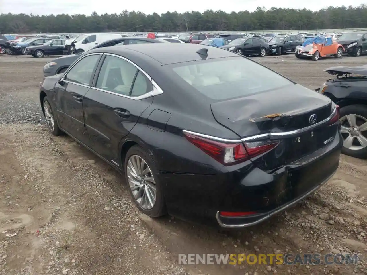 3 Photograph of a damaged car 58AEA1C19NU013119 LEXUS ES300 2022