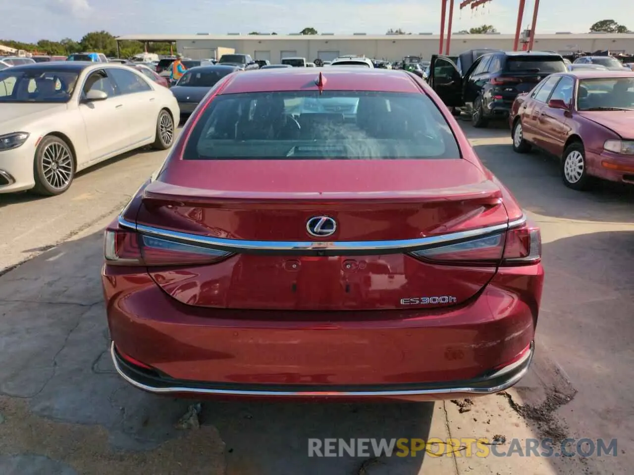 6 Photograph of a damaged car 58AFA1C13NU013265 LEXUS ES300 2022