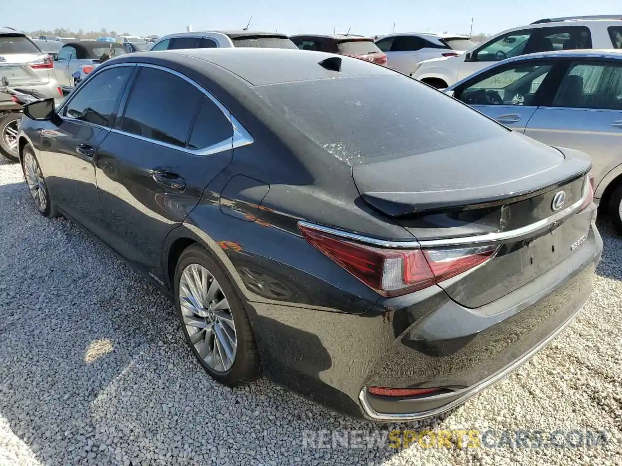 3 Photograph of a damaged car 58AFA1C16NU018038 LEXUS ES300 2022