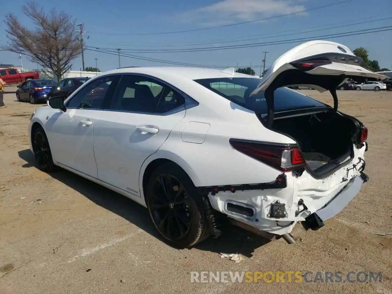 3 Photograph of a damaged car 58AGA1C10NU022445 LEXUS ES300 2022