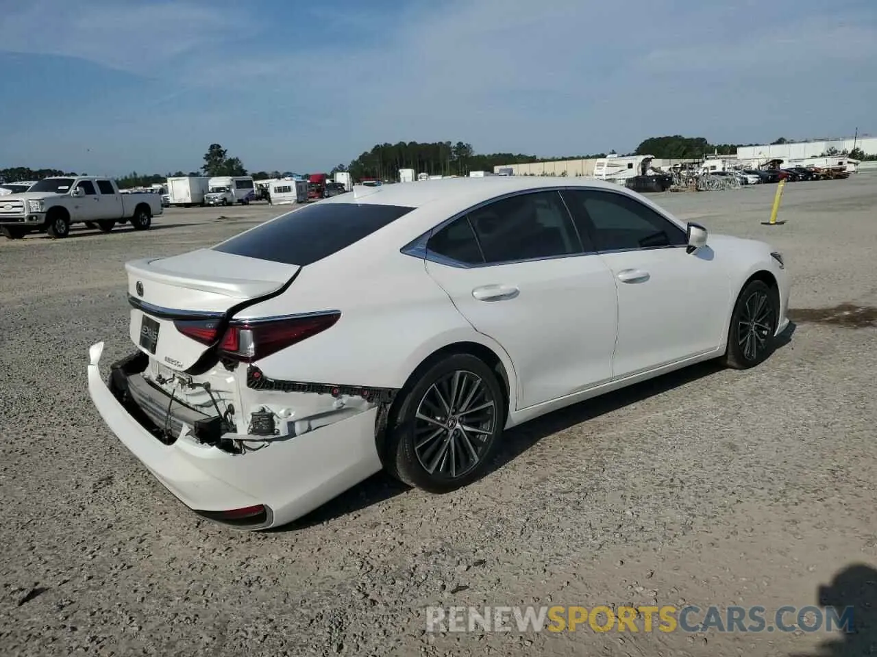 3 Photograph of a damaged car 58ADA1C10PU026761 LEXUS ES300 2023