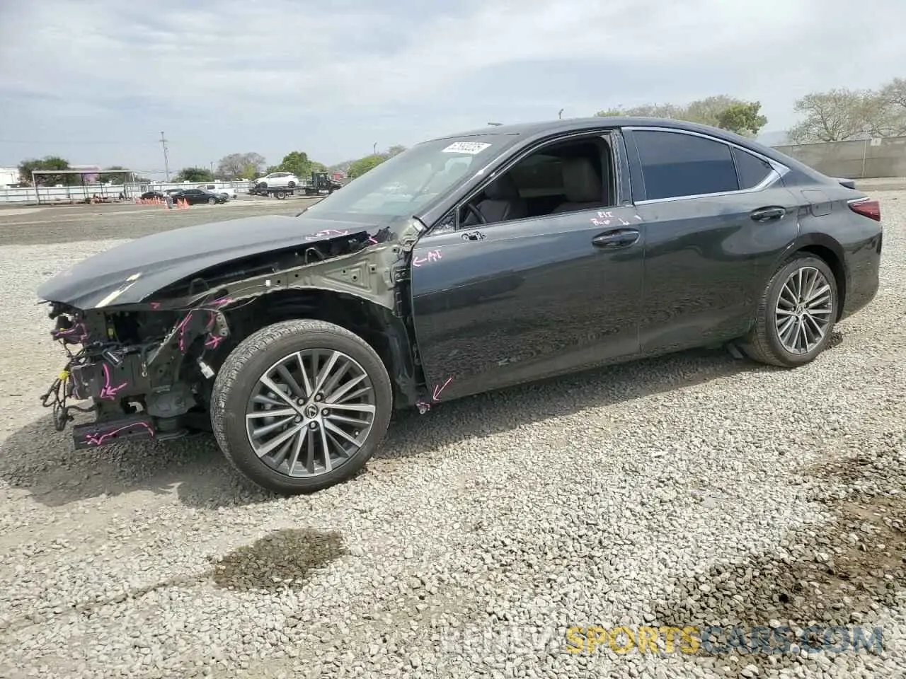 1 Photograph of a damaged car 58ADA1C11PU029412 LEXUS ES300 2023