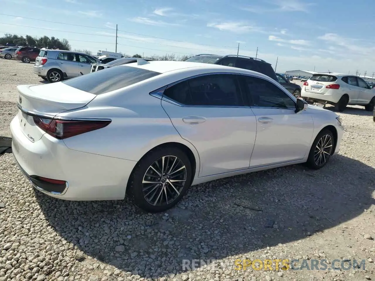 3 Photograph of a damaged car 58ADA1C1XPU026993 LEXUS ES300 2023