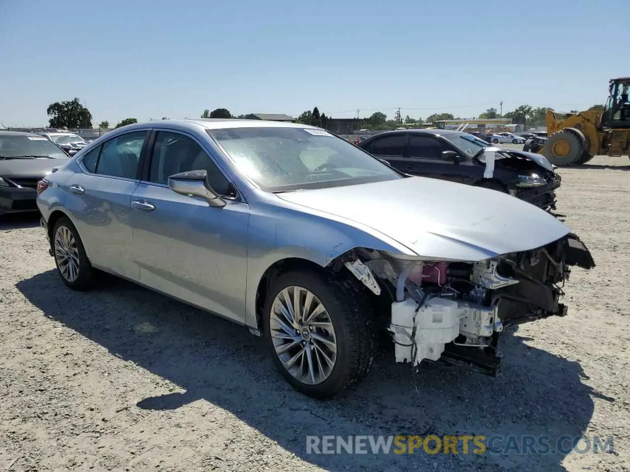 4 Photograph of a damaged car 58AEA1C16PU036747 LEXUS ES300 2023