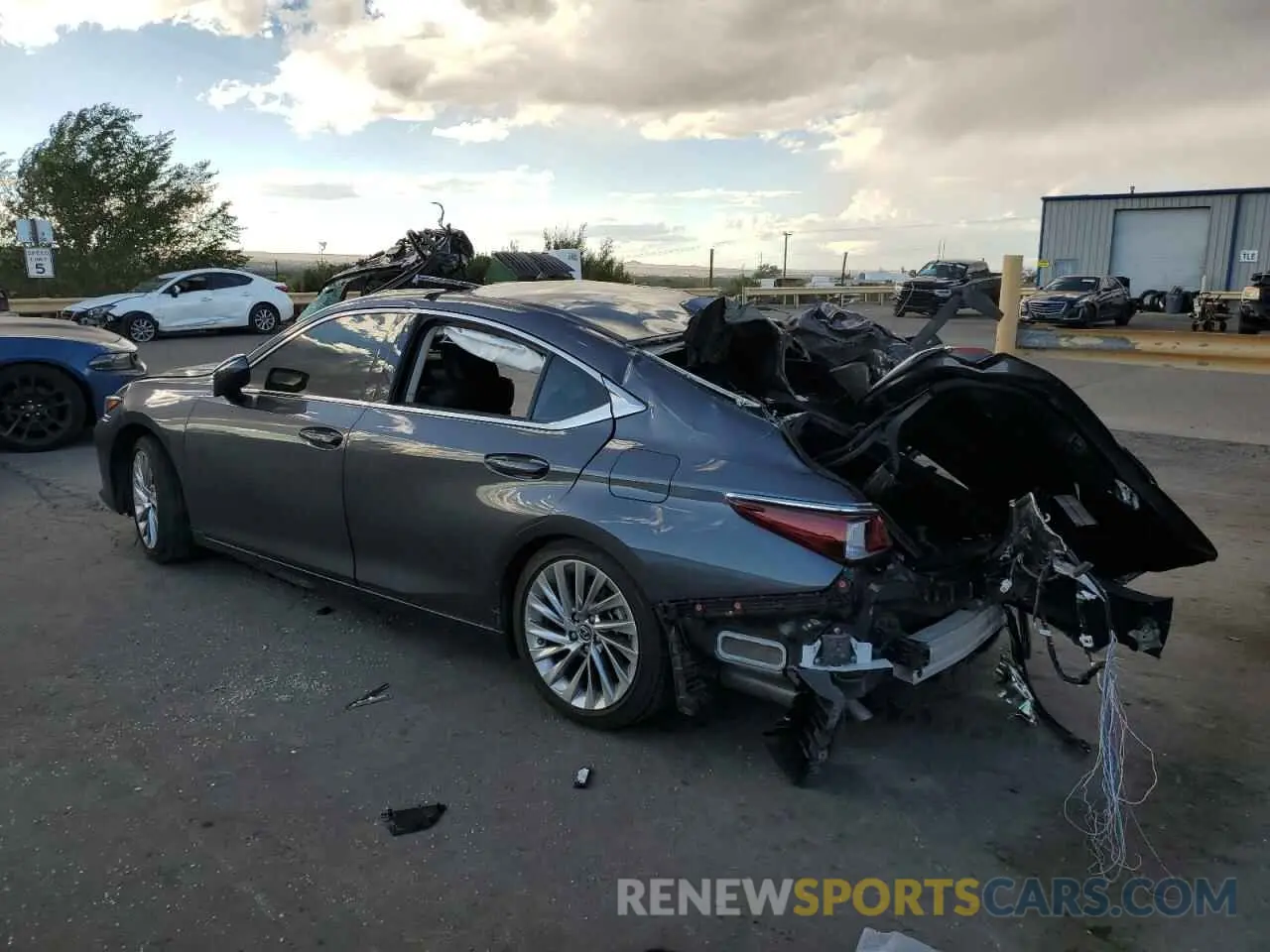 2 Photograph of a damaged car 58AEA1C1XPU028442 LEXUS ES300 2023