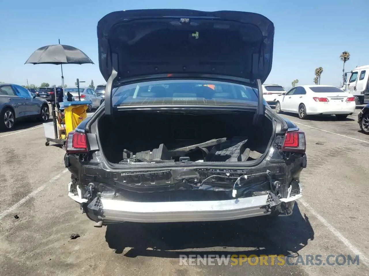 6 Photograph of a damaged car 58ADA1C11RU046004 LEXUS ES300 2024