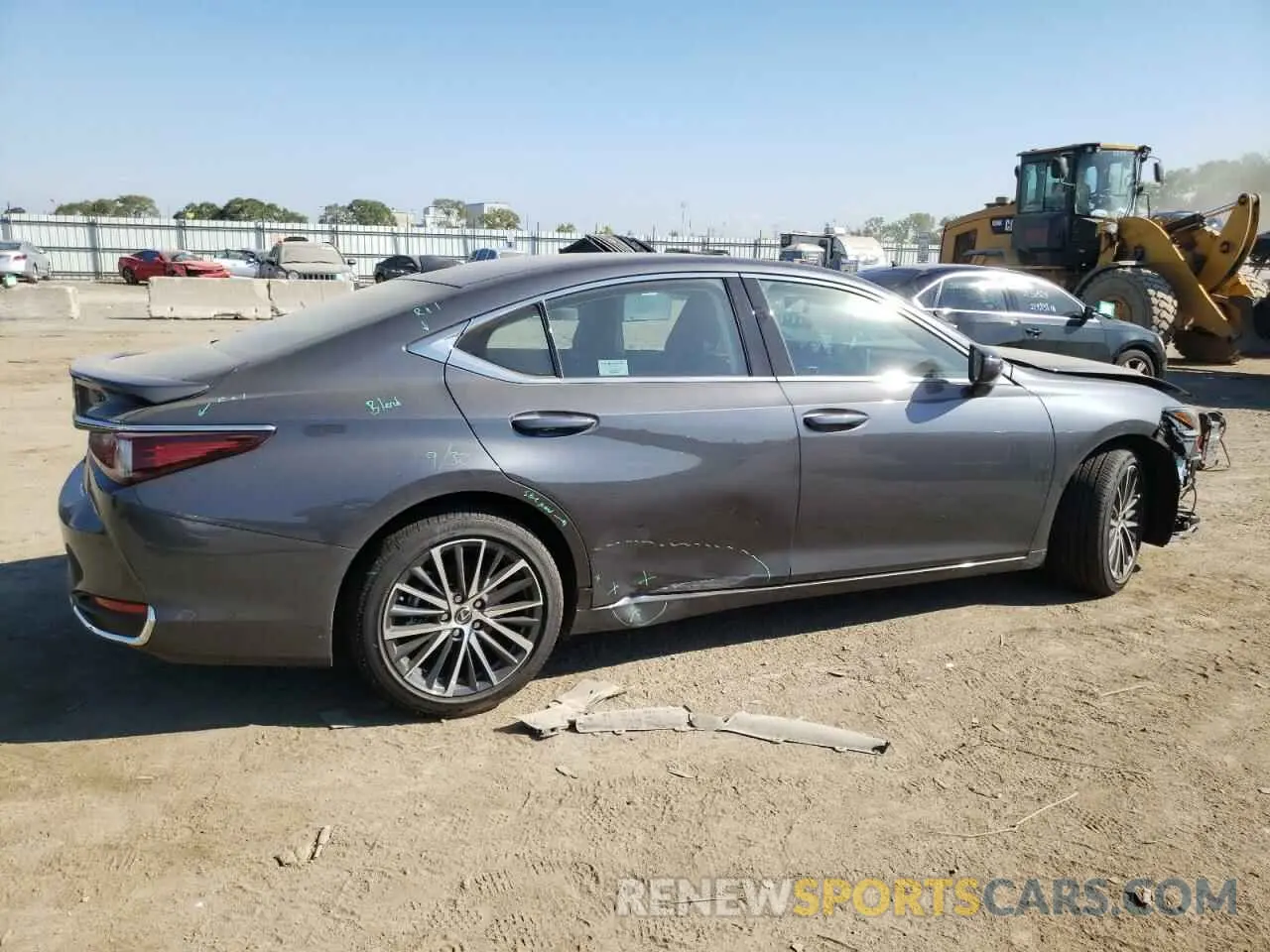 3 Photograph of a damaged car 58ADA1C15RU044028 LEXUS ES300 2024