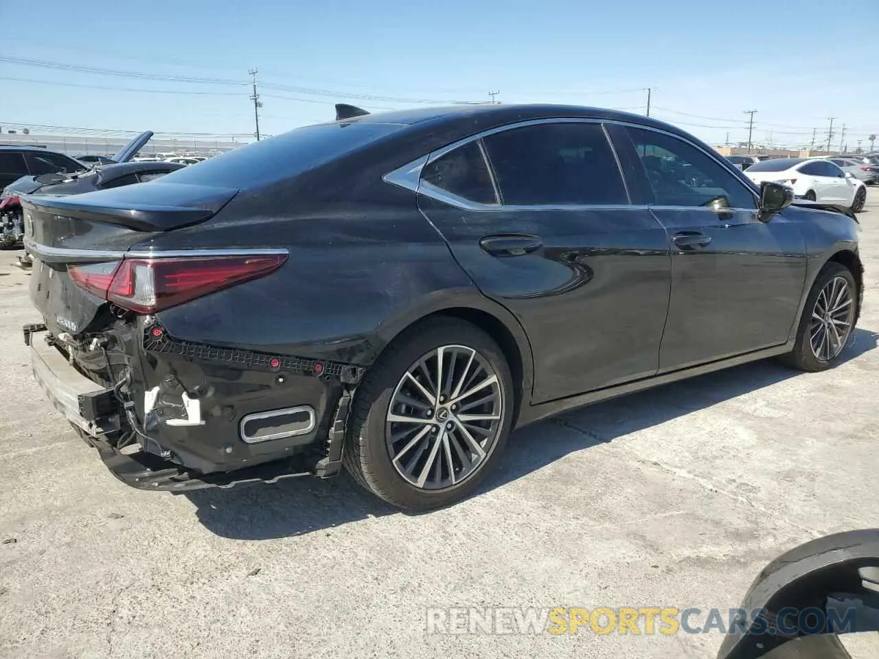 3 Photograph of a damaged car 58ADA1C16RU049206 LEXUS ES300 2024