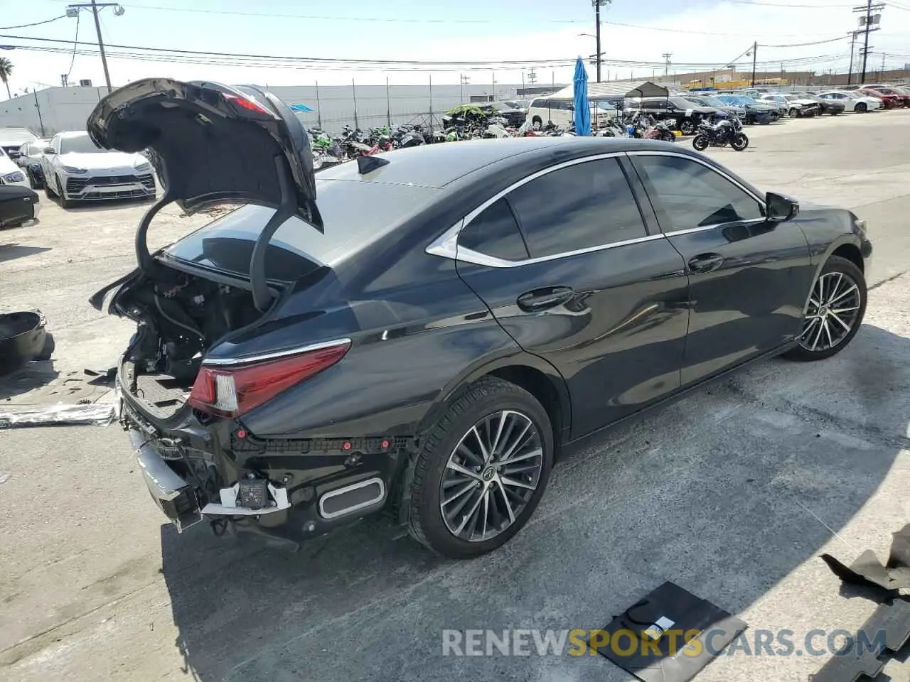 3 Photograph of a damaged car 58ADA1C1XRU038967 LEXUS ES300 2024