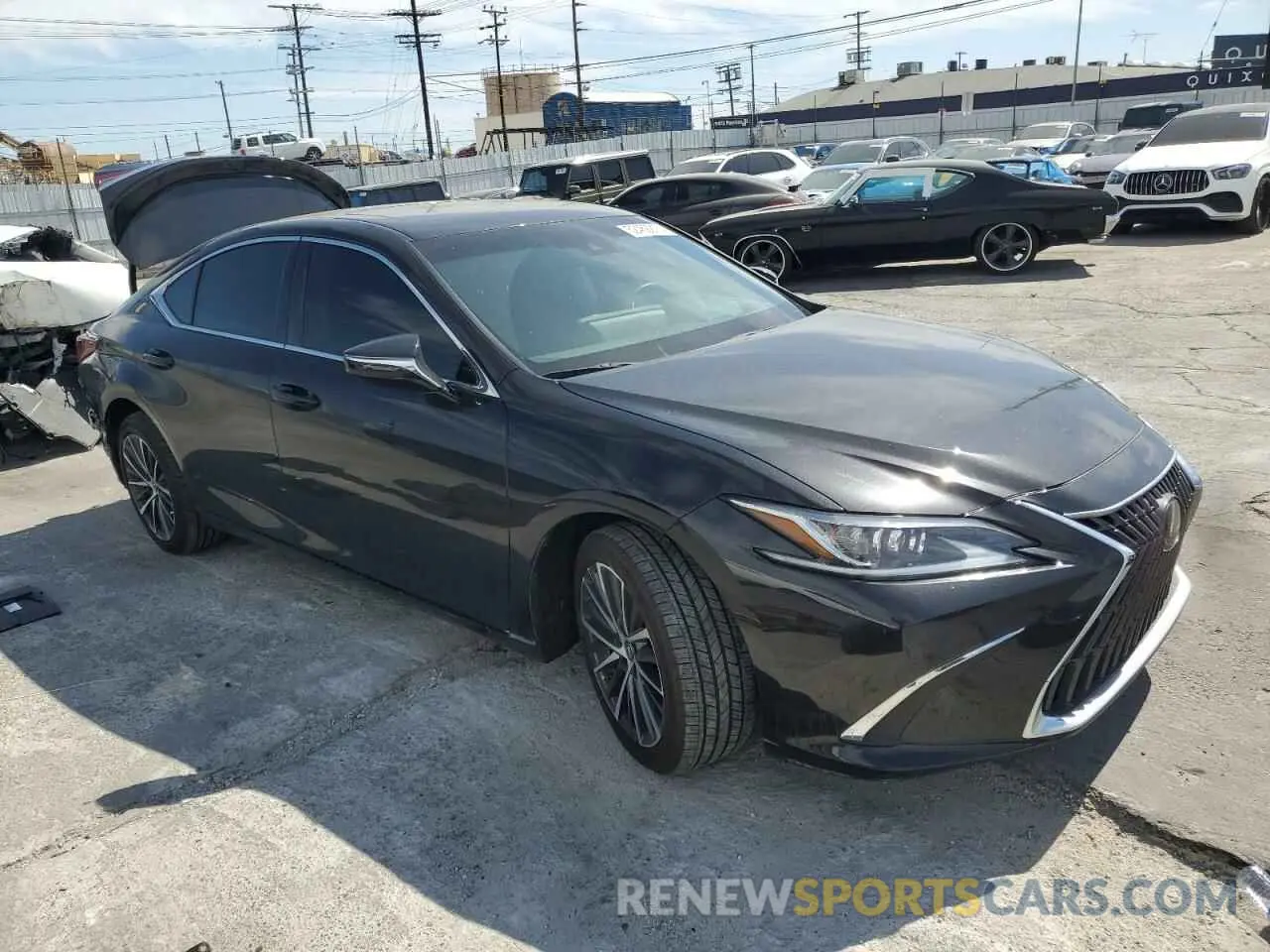 4 Photograph of a damaged car 58ADA1C1XRU038967 LEXUS ES300 2024