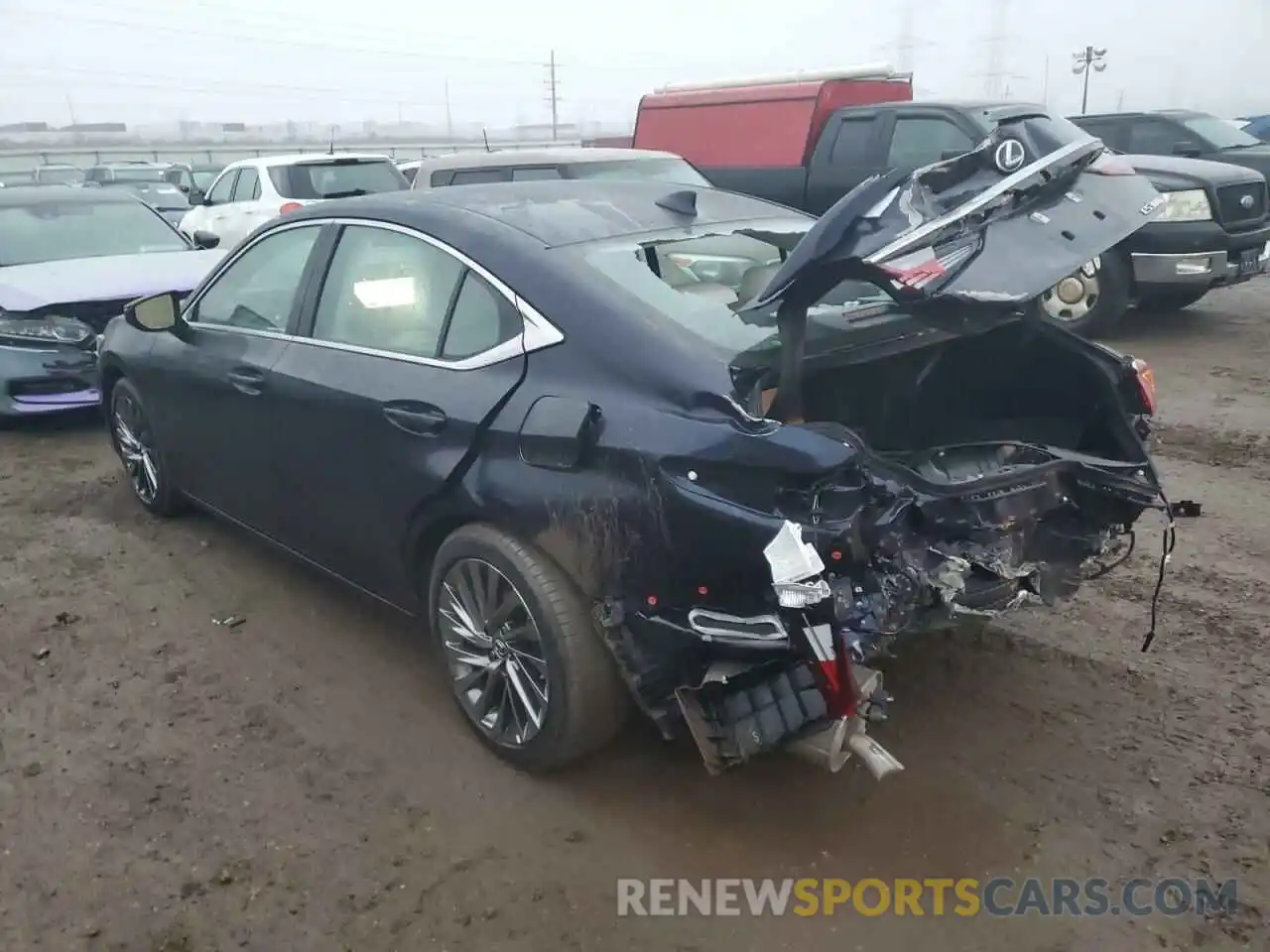 2 Photograph of a damaged car 58AEA1C11RU039414 LEXUS ES300 2024