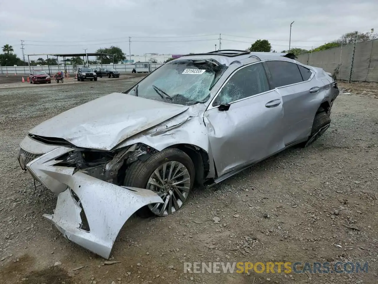 1 Photograph of a damaged car 58AEA1C1XSU061224 LEXUS ES300 2025