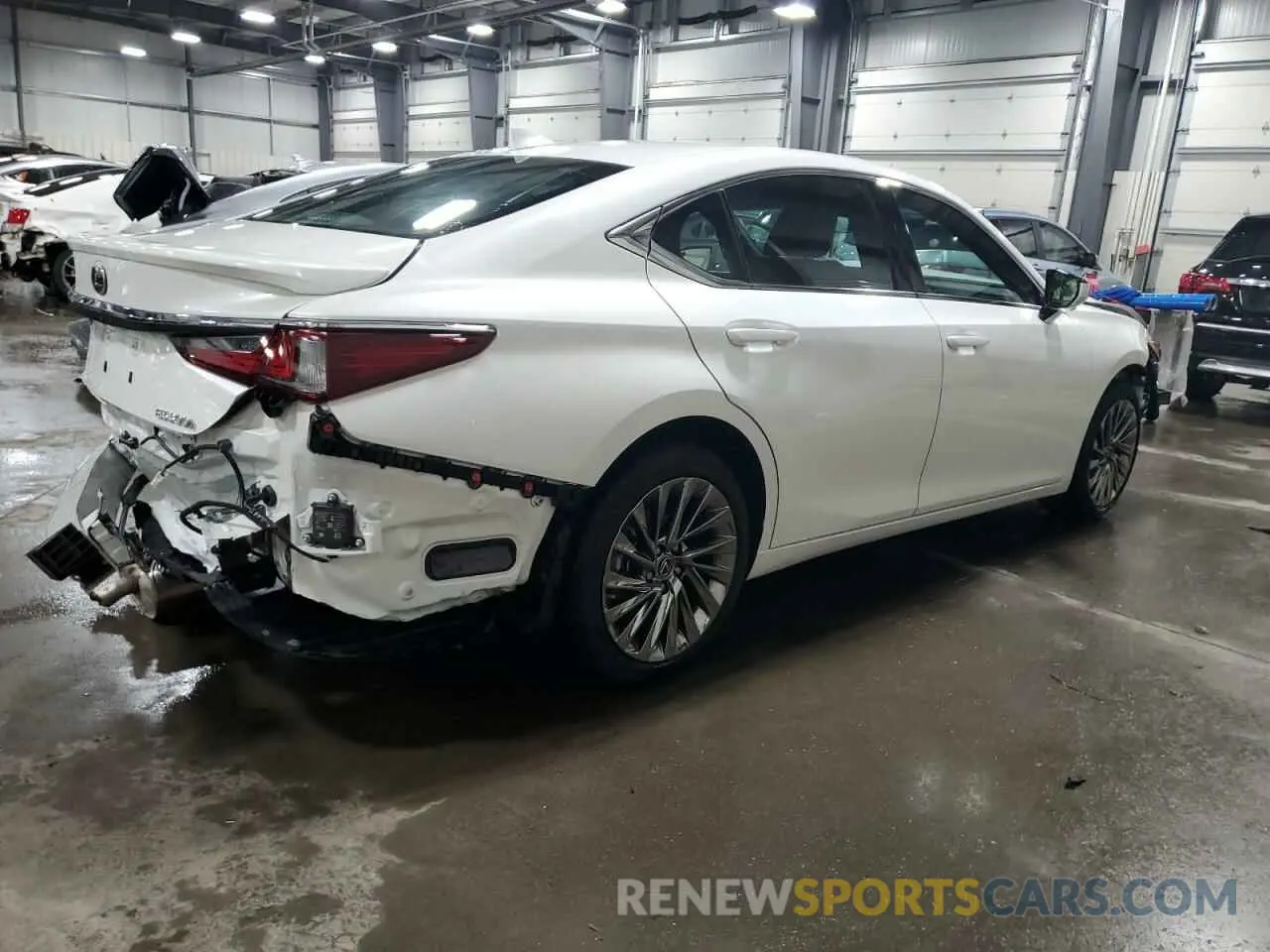 3 Photograph of a damaged car 58AFA1C11SU057633 LEXUS ES300 2025