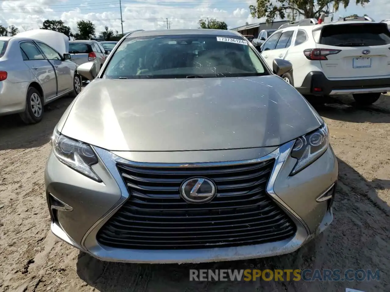 5 Photograph of a damaged car 58ABK1GG1HU077920 LEXUS ES350 2017