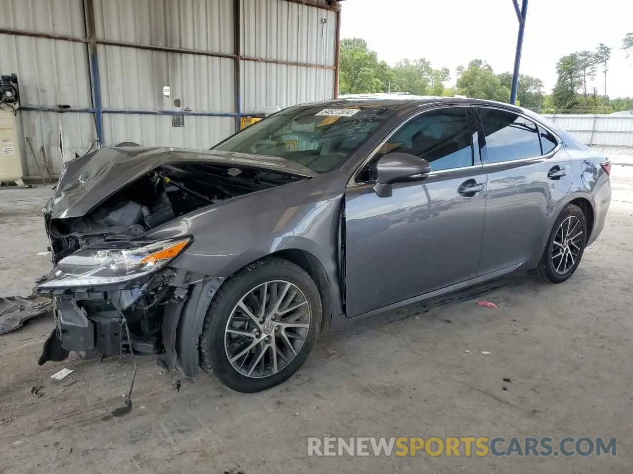 1 Photograph of a damaged car 58ABK1GG2HU042626 LEXUS ES350 2017