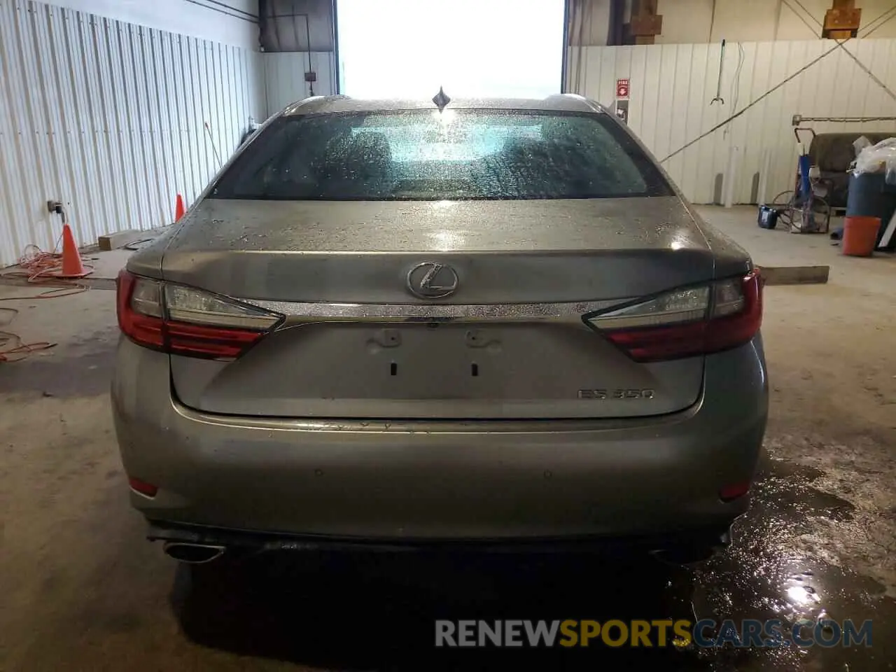 6 Photograph of a damaged car 58ABK1GG2HU078686 LEXUS ES350 2017