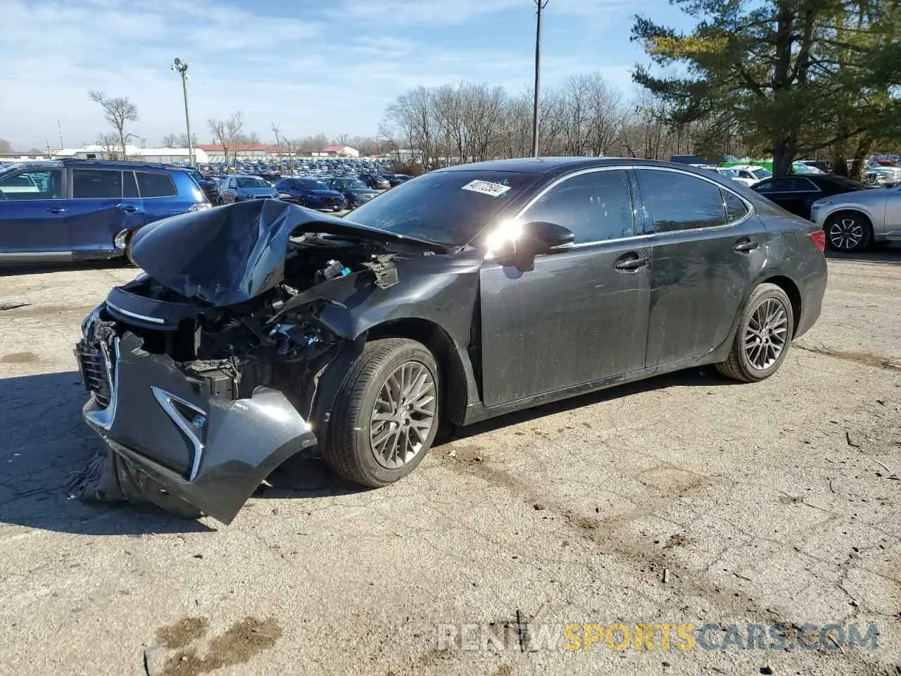 1 Photograph of a damaged car 58ABK1GG4HU062148 LEXUS ES350 2017