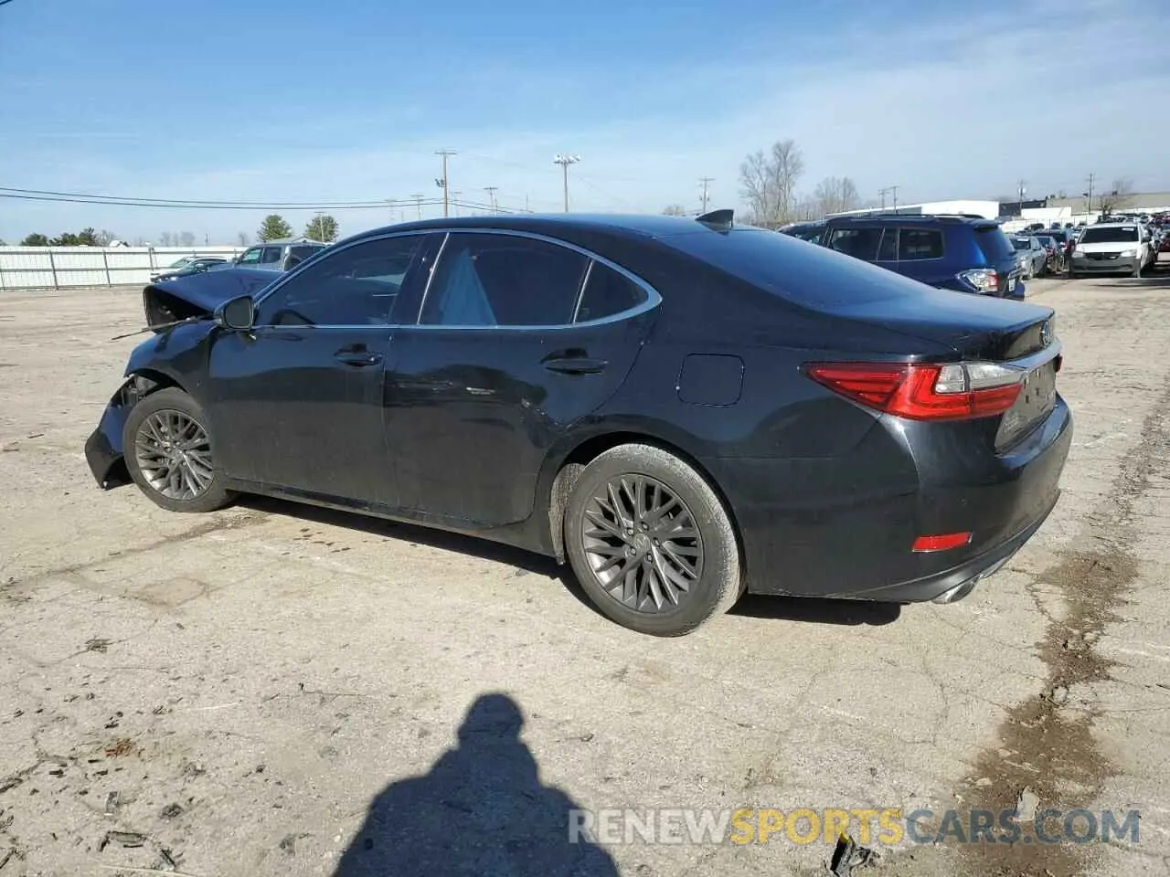 2 Photograph of a damaged car 58ABK1GG4HU062148 LEXUS ES350 2017