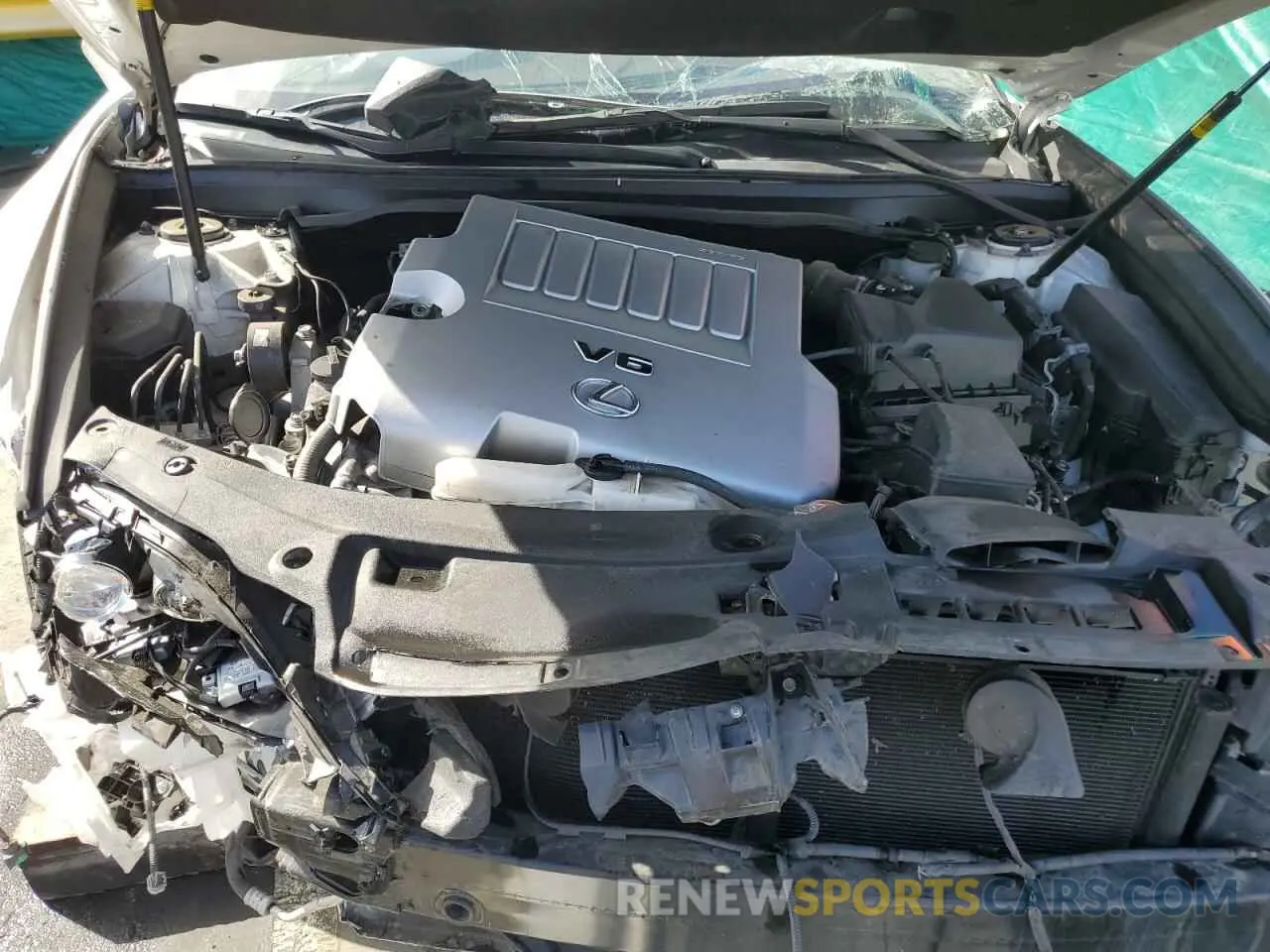 11 Photograph of a damaged car 58ABK1GG5HU078701 LEXUS ES350 2017