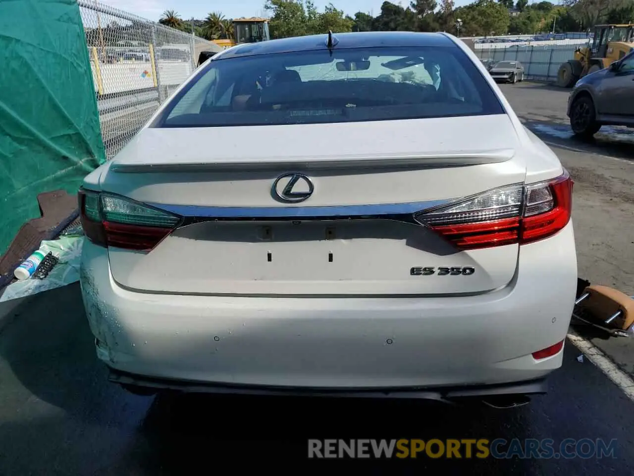 6 Photograph of a damaged car 58ABK1GG5HU078701 LEXUS ES350 2017