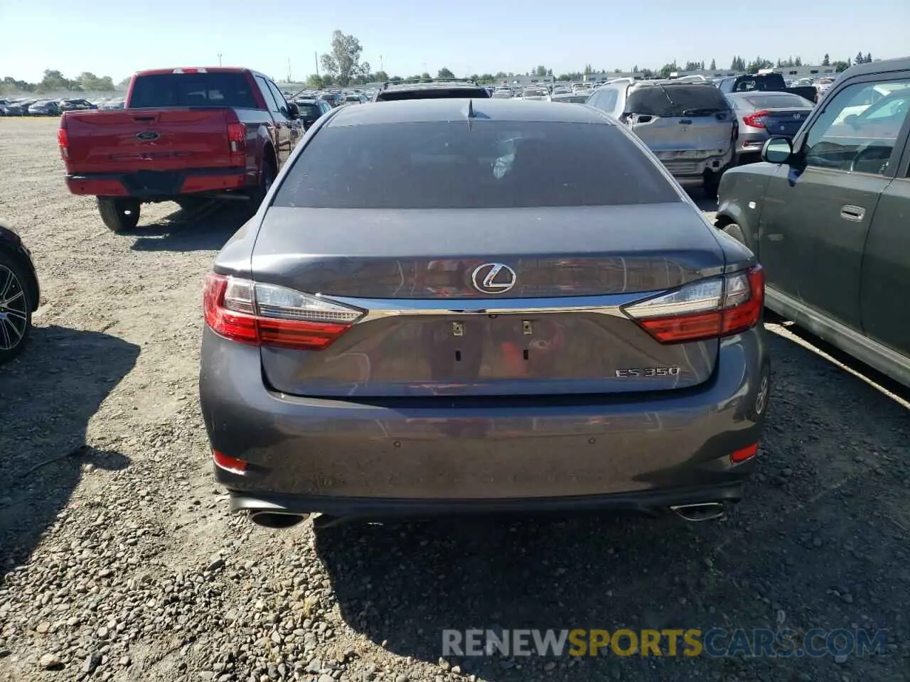 6 Photograph of a damaged car 58ABK1GG5HU079119 LEXUS ES350 2017