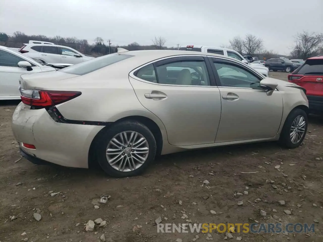 3 Photograph of a damaged car 58ABK1GG6HU043892 LEXUS ES350 2017