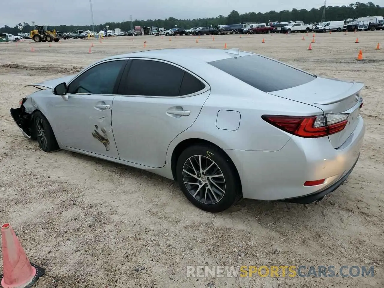 2 Photograph of a damaged car 58ABK1GG8HU057387 LEXUS ES350 2017