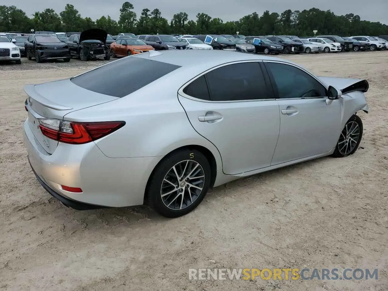3 Photograph of a damaged car 58ABK1GG8HU057387 LEXUS ES350 2017