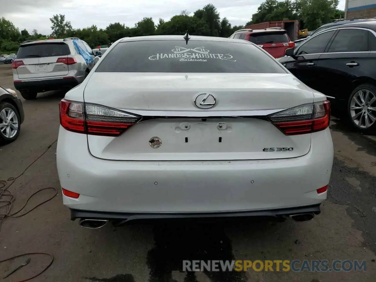 6 Photograph of a damaged car 58ABK1GGXHU065720 LEXUS ES350 2017