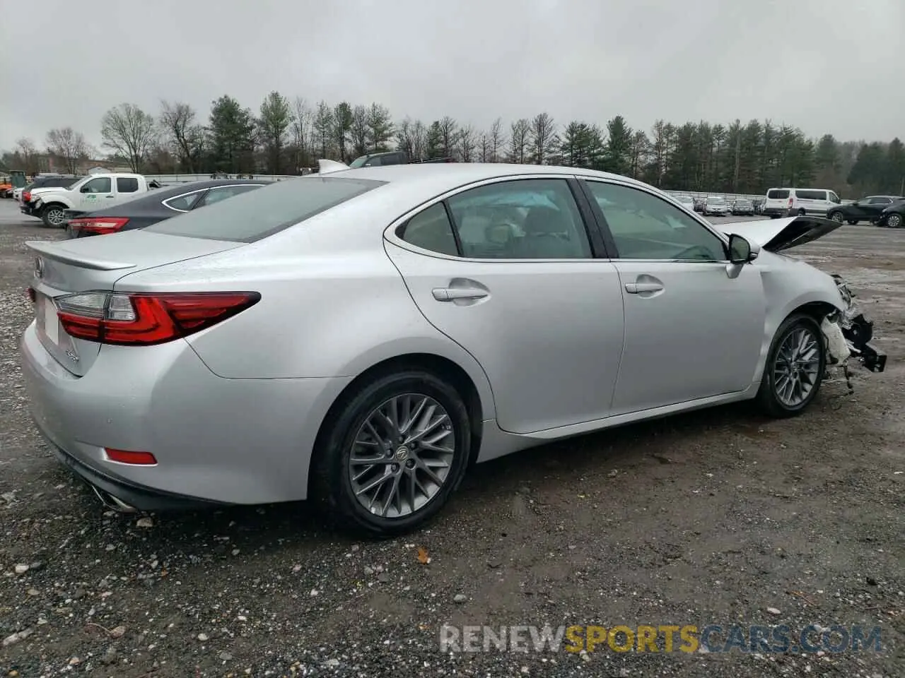 3 Photograph of a damaged car 58ABK1GG4JU082938 LEXUS ES350 2018