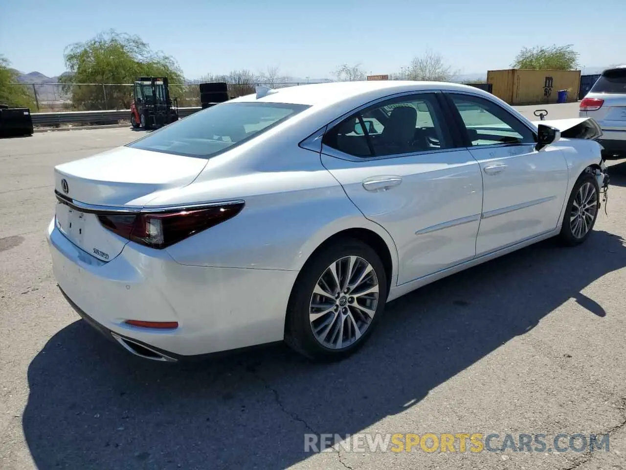 3 Photograph of a damaged car 58ABZ1B10KU010246 LEXUS ES350 2019
