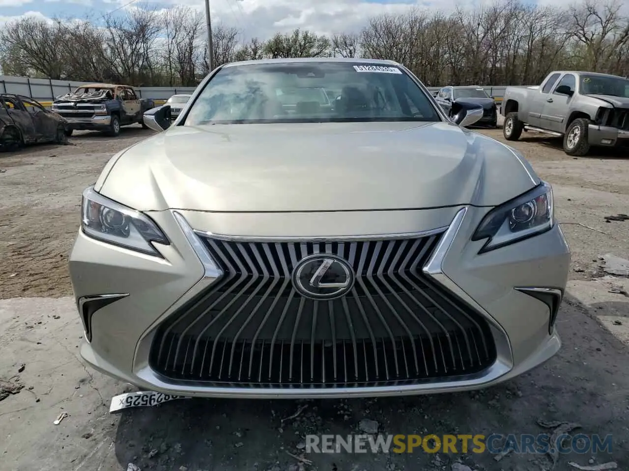 5 Photograph of a damaged car 58ABZ1B10KU020498 LEXUS ES350 2019