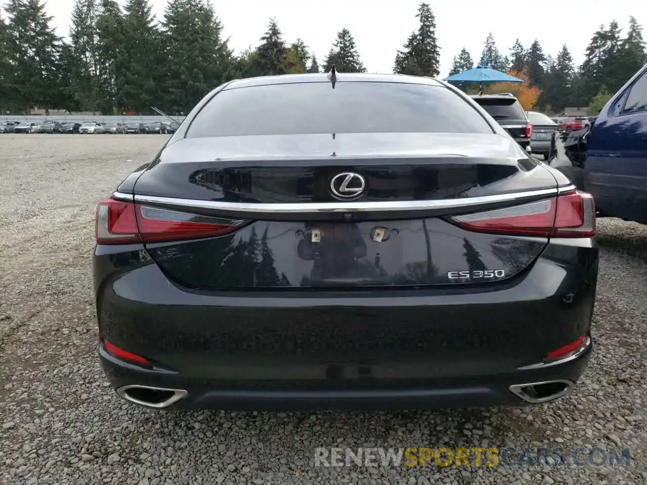 6 Photograph of a damaged car 58ABZ1B10KU023756 LEXUS ES350 2019